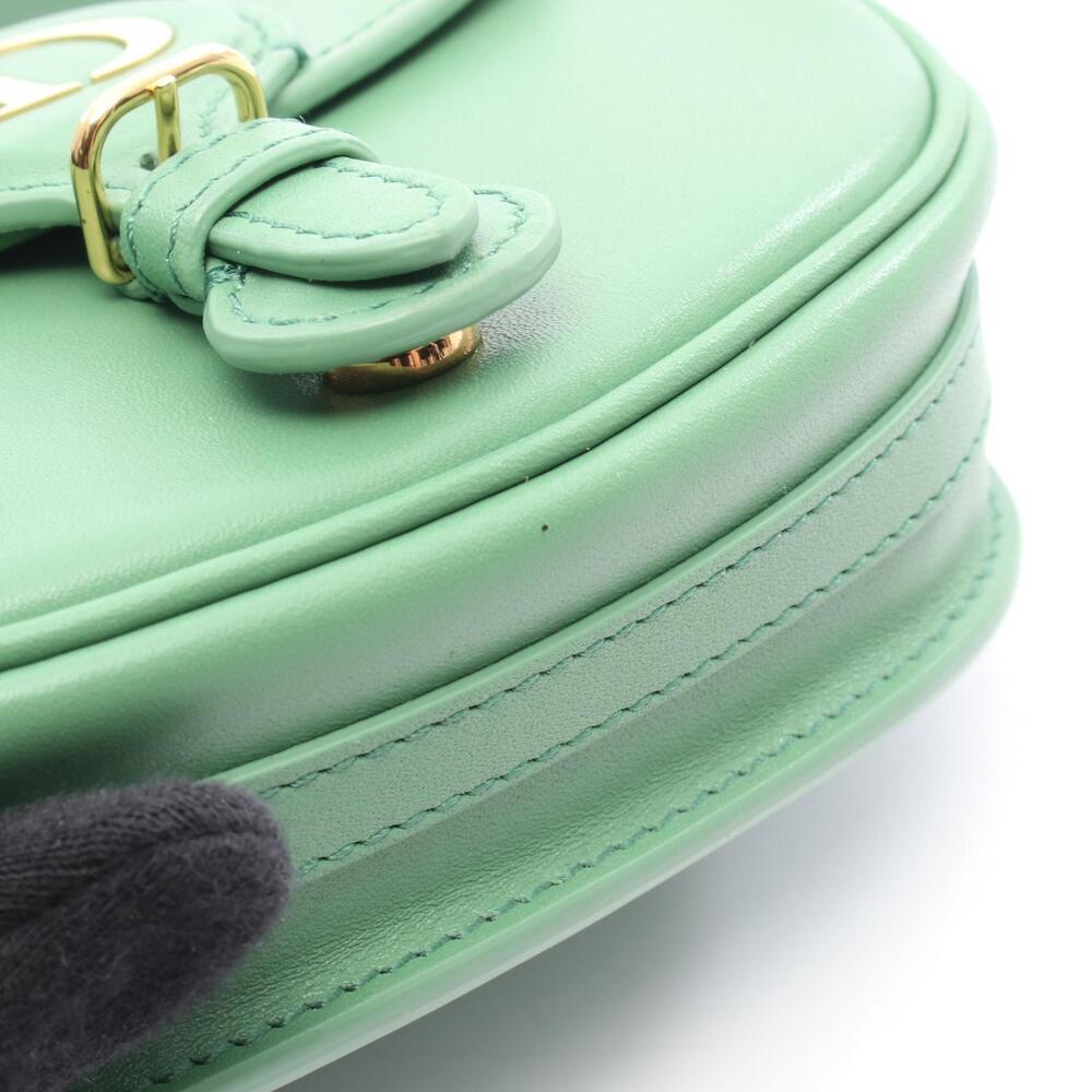 Dior Bobby Shoulder Bag Leather Green - Picture 6 of 7